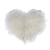 Max Heart Shape Area Rug Rugs Floor Mat Carpet for Bedroom White Black  40x50cm