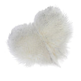 Max Heart Shape Area Rug Rugs Floor Mat Carpet for Bedroom White Black  40x50cm