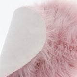 Max Heart Shaped Love Area Rug Fluffy Shaggy Carpet Mat for Bedroom Pink 30x40cm