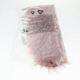 Max Half Round Artificial Wool Sheepskin Floor Mat Fluffy Floor Mat Pink