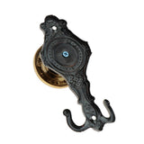 Max 2 Pcs European-style Curtain Strap Hook Alloy Wall Hook,3 Colors Ancient Red - Aladdin Shoppers