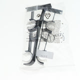 Max Double Curtain Rod Brackets Window Drapes Rods Holder Black - Aladdin Shoppers