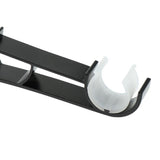 Max Double Curtain Rod Brackets Window Drapes Rods Holder Black - Aladdin Shoppers