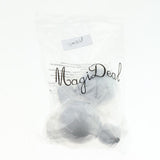 Max 2 Pcs Elegant Solid Color Metal Curtain Rod Finial , Drapery Pole Caps White - Aladdin Shoppers