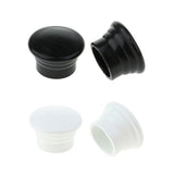 Max 2Pcs Curtain Rod Cap Finials - Fit for 1.1inch Diameter Rod White - Aladdin Shoppers