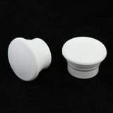 Max 2Pcs Curtain Rod Cap Finials - Fit for 1.1inch Diameter Rod White - Aladdin Shoppers