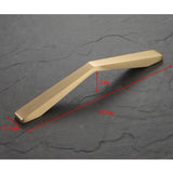 Max Maxb Pure Copper Kitchen Cabinet Handle Pull Furniture Door Drawer Puller F-128mm