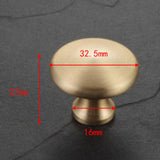 Max Maxb American Style Solid Copper Cabinet Knobs Drawer Handle Pull Style-1