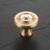 Max Maxb American Style Solid Copper Cabinet Knobs Drawer Handle Pull Style-2