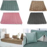 Max Soft Plush Quilted Square Throw Pillow Case Cushion Covers  Green