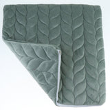 Max Soft Plush Quilted Square Throw Pillow Case Cushion Covers  Green