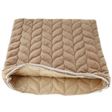 Max Soft Plush Quilted Square Throw Pillow Case Cushion Covers  Coffee