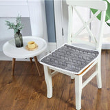 Max Chair Seat Pad Pillow Outdoor Dining Decoration Kitchen Patio Cushion Grey