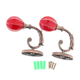 Max Pretty Window Curtain Tie Backs Drapes Holdback Traditional Red