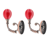 Max Pretty Window Curtain Tie Backs Drapes Holdback Traditional Red