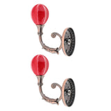 Max Pretty Window Curtain Tie Backs Drapes Holdback Traditional Red