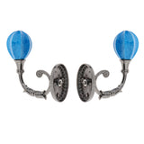 Max Pretty Window Curtain Tie Backs Drapes Holdback Traditional Blue