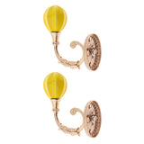 Max Pretty Window Curtain Tie Backs Drapes Holdback Traditional Yellow