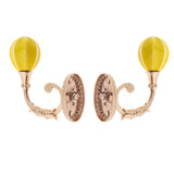 Max Pretty Window Curtain Tie Backs Drapes Holdback Traditional Yellow