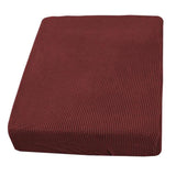 Red Stretch Sofa Seat Cushion Covers Couch Slipcover 1 Seater