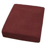 Max Red Stretch Sofa Seat Cushion Covers Couch Slipcover  4 Seater