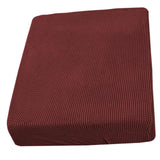 Max Red Stretch Sofa Seat Cushion Covers Couch Slipcover  4 Seater