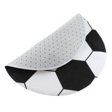 Max Floor Dirt Trapper Mats Entrance Rug Shoes Scraper Carpet Soccer Shape