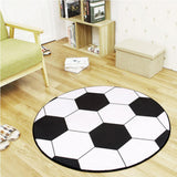 Max Floor Dirt Trapper Mats Entrance Rug Shoes Scraper Carpet Soccer Shape