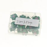 Max 20pcs Wooden Thumb Tacks Push Pins Flower Head Office Thumbtack Green - Aladdin Shoppers