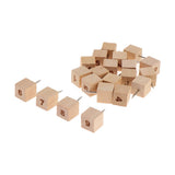 Maxbell  45pcs Thumb Tacks Pushpins Office Work Tacks for Fabric Making Wood_B