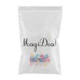 Maxbell  45pcs Thumb Tacks Pushpins Office Work Tacks for Fabric Making Plastic_C