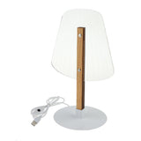 Max Simple Table Lamp Wood Table Lamp Night Lamp for Bedroom Living Room Type 2