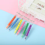 Maxbell 10 Pieces Creative Highlighter Pens Fluorescent Marker for Kids Green