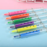 Maxbell 10 Pieces Creative Highlighter Pens Fluorescent Marker for Kids Green