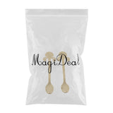 Max 2pcs Cartoon Puppy Hanging Cup Spoon for Tea coffee etc. 11.6cm_4.6 inch