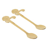 Max 2pcs Cartoon Puppy Hanging Cup Spoon for Tea coffee etc. 11.6cm_4.6 inch