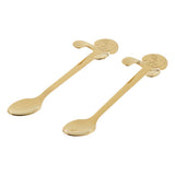 Max 2pcs Cartoon Puppy Hanging Cup Spoon for Tea coffee etc. 11.6cm_4.6 inch
