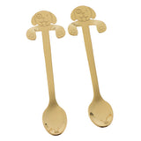 Max 2pcs Cartoon Puppy Hanging Cup Spoon for Tea coffee etc. 11.6cm_4.6 inch