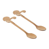 Max 2pcs Cartoon Puppy Hanging Cup Spoon for Tea coffee etc. 11.6cm_4.6 inch