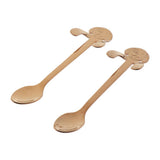 Max 2pcs Cartoon Puppy Hanging Cup Spoon for Tea coffee etc. 11.6cm_4.6 inch