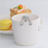 Max 2pcs Cartoon Puppy Hanging Cup Spoon for Tea coffee etc. 11.6cm_4.6 inch