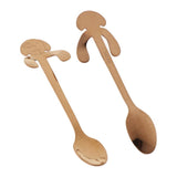 Max 2pcs Cartoon Puppy Hanging Cup Spoon for Tea coffee etc. 11.6cm_4.6 inch