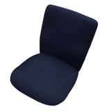 Rotating Computer Office Chair Covers Anti-Dust Dining Chair Tibetan Blue