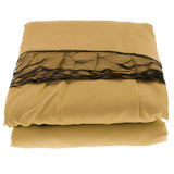 Maxbell Fitted Valance Sheet Ruffled Bed Bed Wrap Skirts Hotel Home 220x180cm