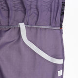 Maxbell Wrap Around Bed Skirt Elastic Elegant Ruffled Bed Skirts, Purple 200x220cm