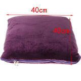 Max Multi-function Bed Pillow Sofa Cushion For Home office Decor dark purple - Aladdin Shoppers