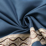 Max Cotton Massage Table Duvet Cover Beauty Salon Bed Quilt Cover Grey Blue
