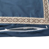Max Cotton Massage Table Duvet Cover Beauty Salon Bed Quilt Cover Grey Blue