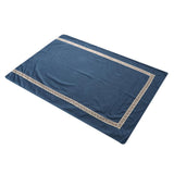 Max Cotton Massage Table Duvet Cover Beauty Salon Bed Quilt Cover Grey Blue