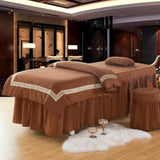 Max Cotton Massage Table Duvet Cover Beauty Salon Bed Quilt Cover Coffee